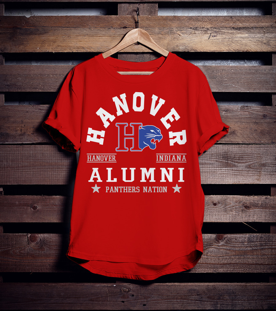 Hanover Indiana Alumni Panthers Nation T-Shirt