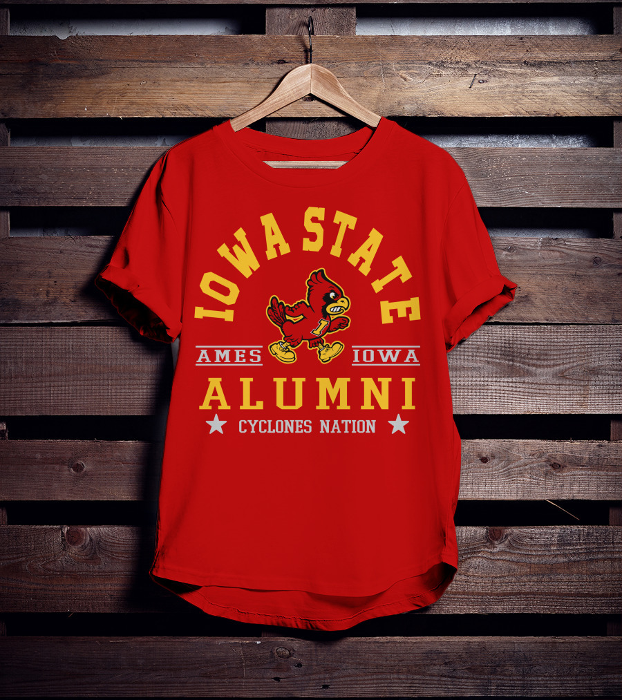 Iowa State Alumni Cyclones Nation Ames Iowa T-Shirt