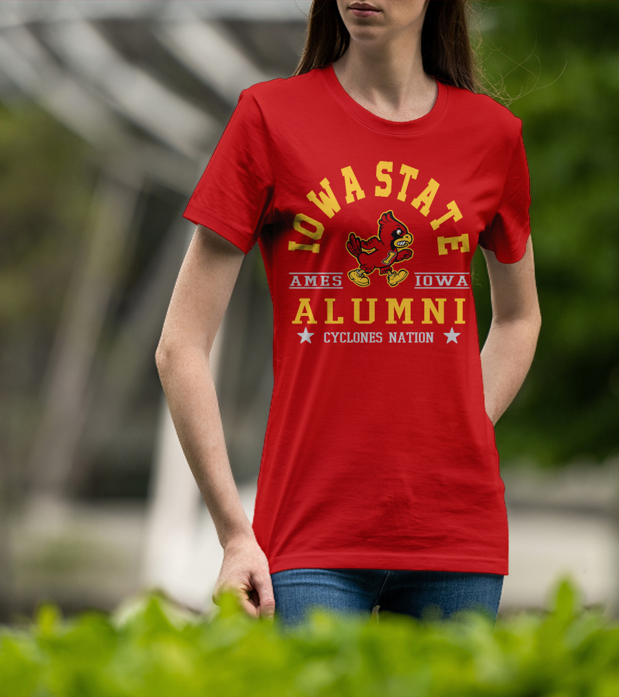 Iowa State Alumni Cyclones Nation Ames Iowa T-Shirt