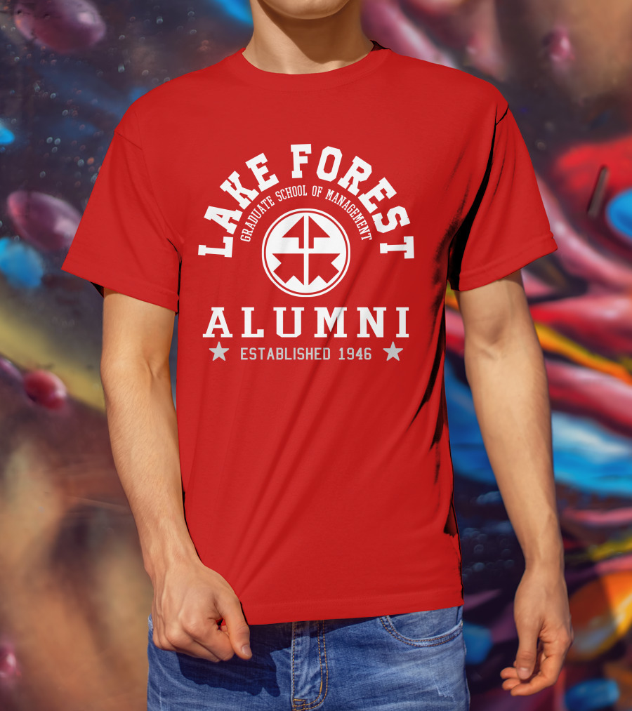 Lake Forest Graduate School Of Management Alumni Established 1946 T-Shirt