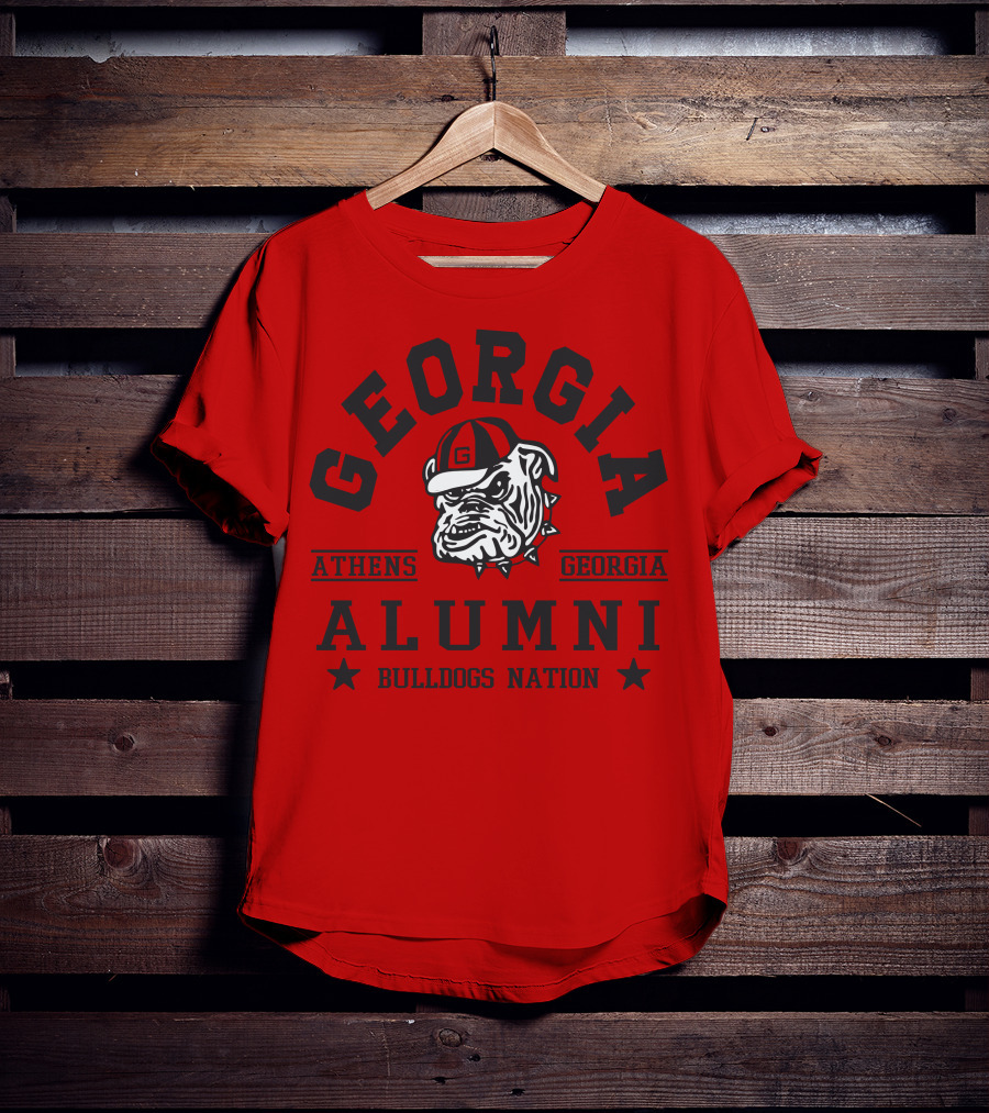 Georgia Bulldogs Alumni Athens Georgia Bulldogs Nation T-Shirt