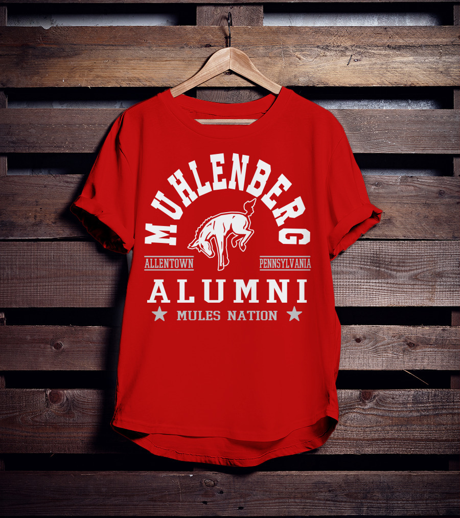 Muhlenberg Allentown Pennsylvania Alumni Mules Nation T-Shirt