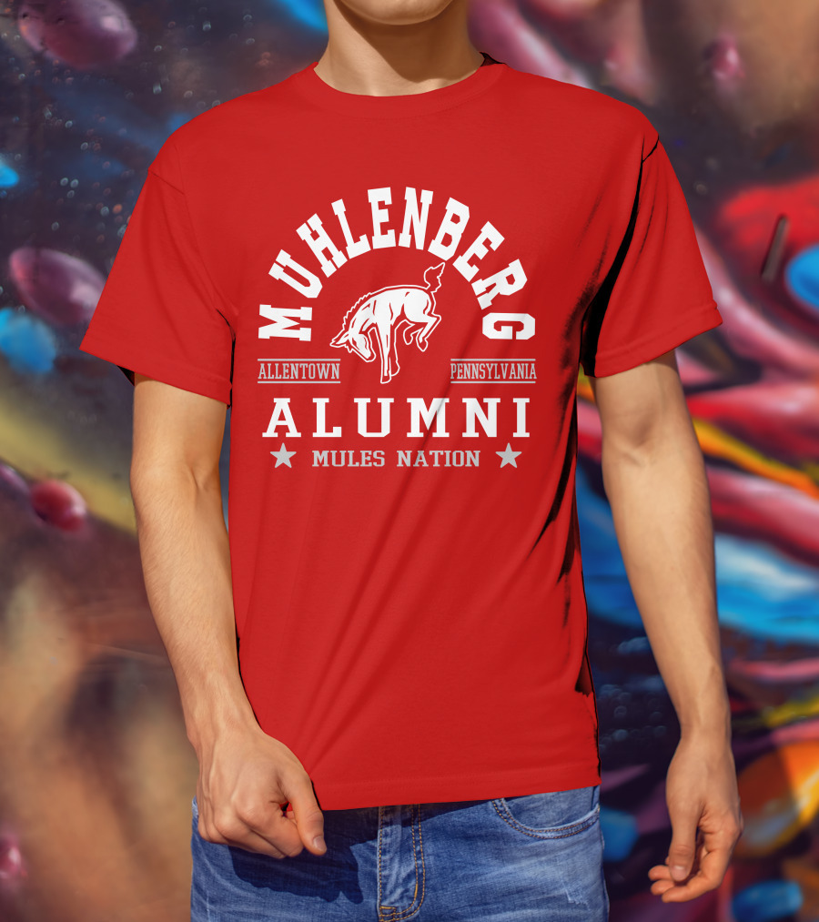 Muhlenberg Allentown Pennsylvania Alumni Mules Nation T-Shirt