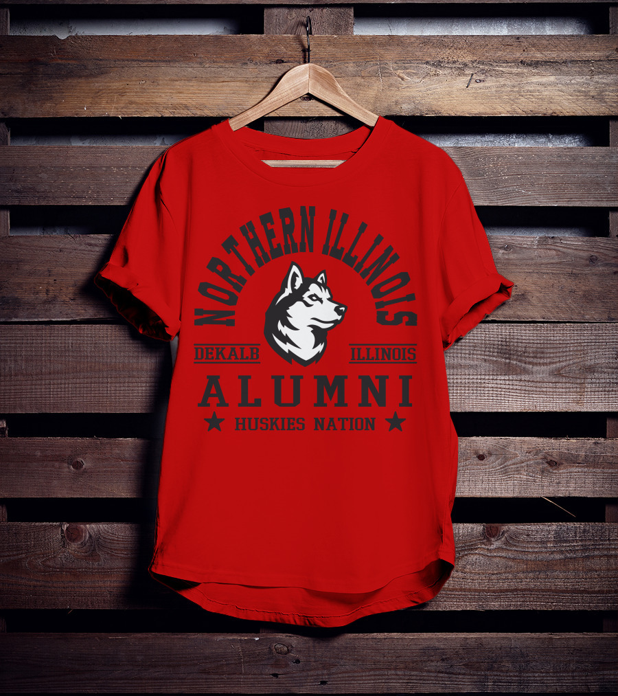Northern Illinois Alumni DeKalb Huskies Nation T-Shirt
