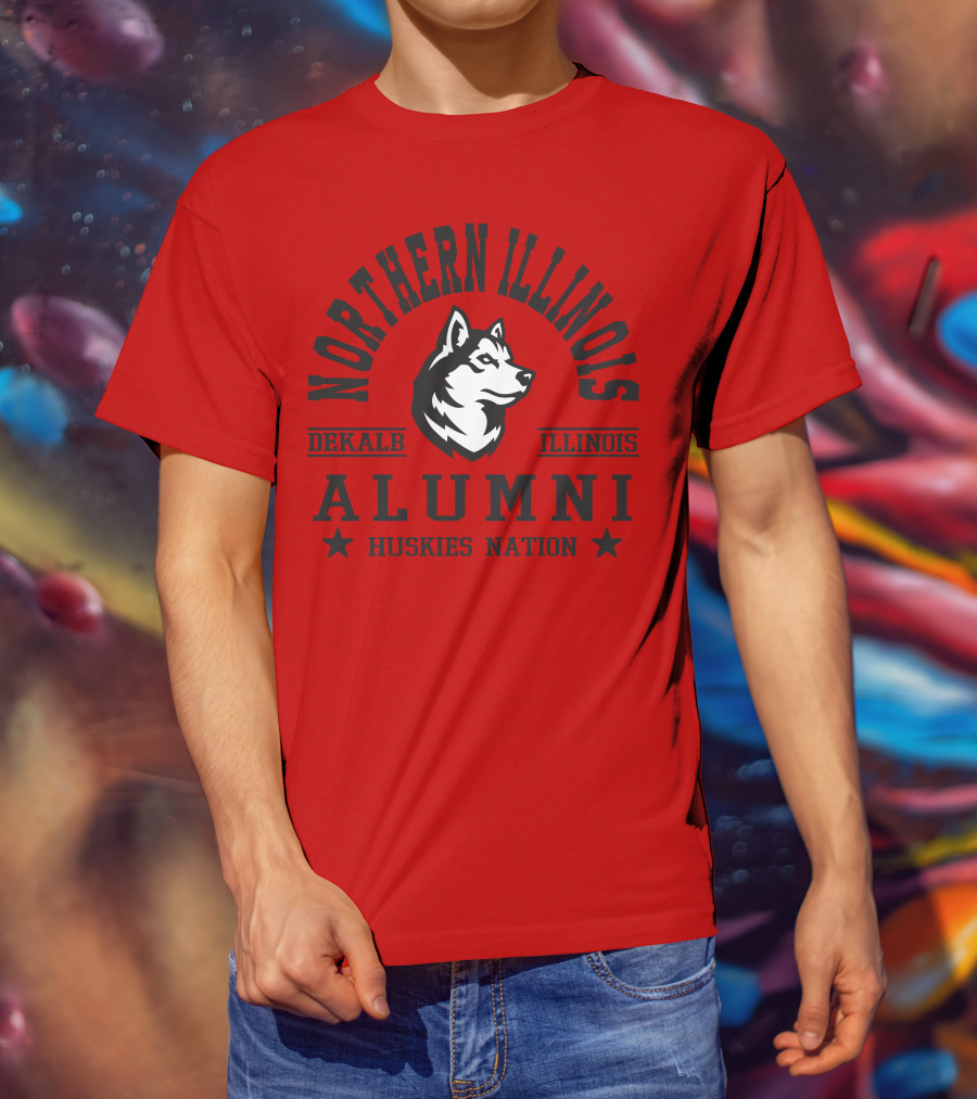 Northern Illinois Alumni DeKalb Huskies Nation T-Shirt