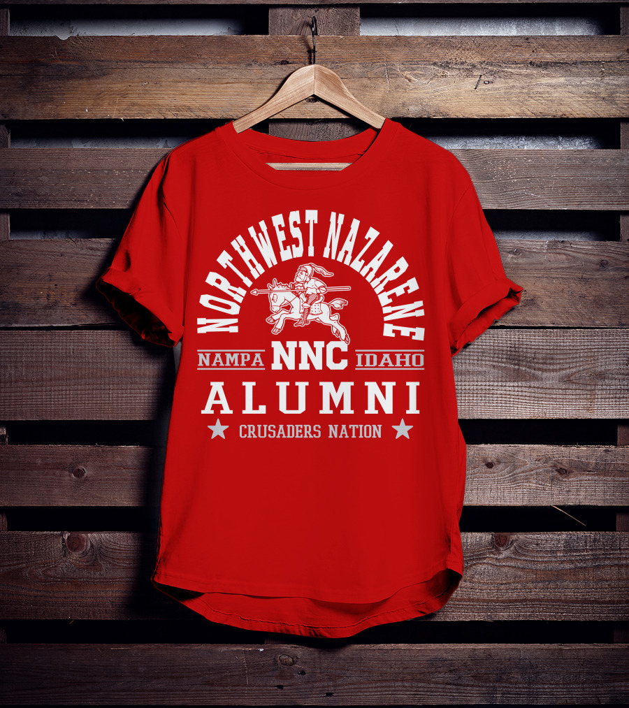 Northwest Nazarene NNC Idaho Alumni Crusaders Nation Nampa T-Shirt