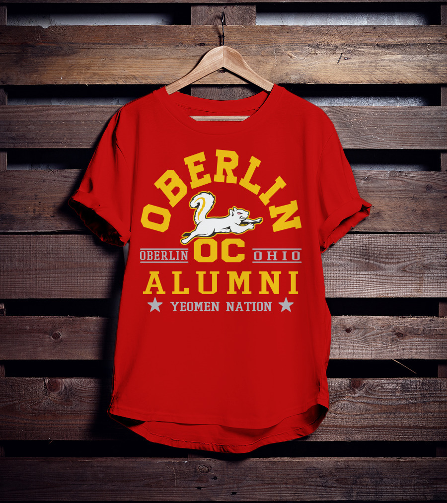 Oberlin Ohio OC Alumni Yeomen Nation T-Shirt