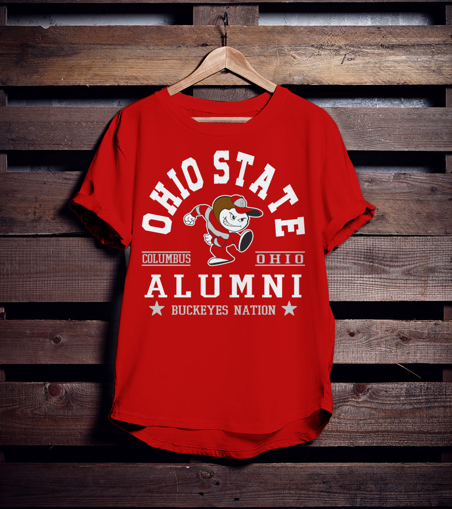 Ohio State Alumni Columbus Ohio Buckeyes Nation T-Shirt
