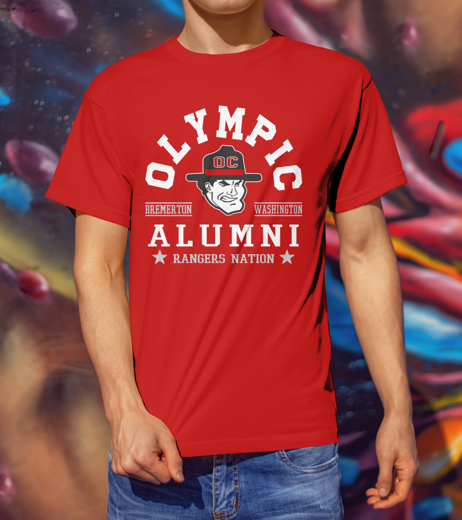 Olympic College Alumni Rangers Nation Bremerton Washington OC T-Shirt