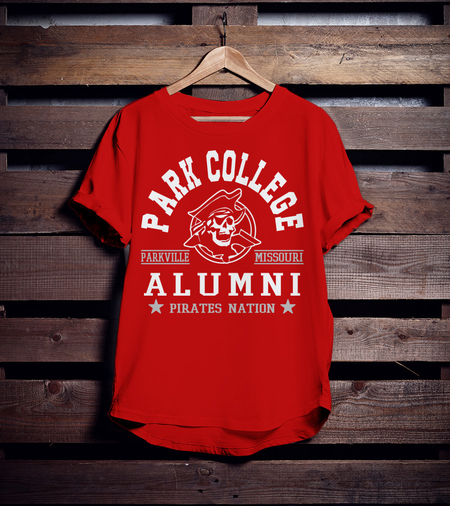 Park College Alumni Pirates Nation Parkville Missouri T-Shirt