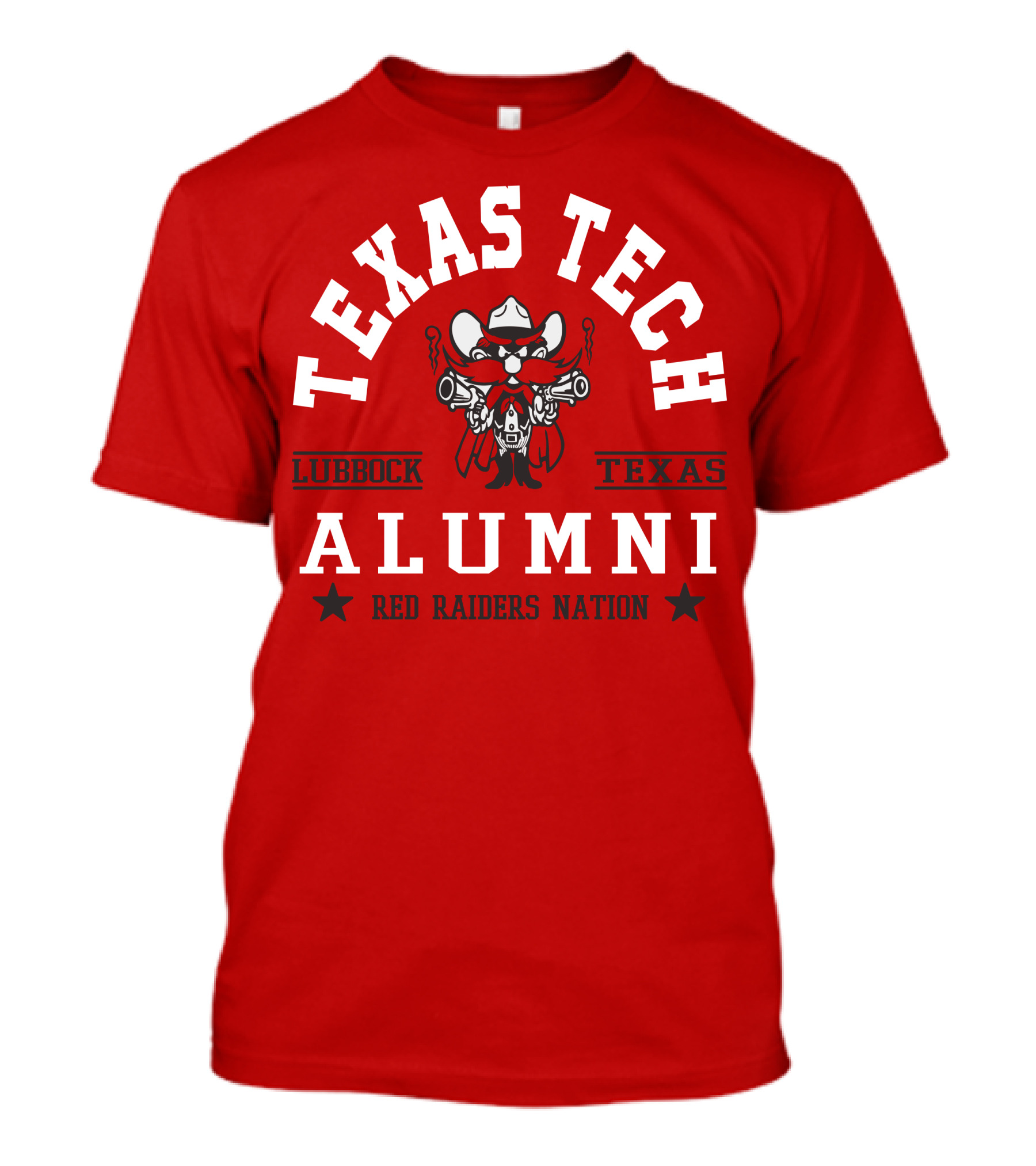 Texas Tech Alumni Red Raiders Nation Lubbock Texas T-Shirt