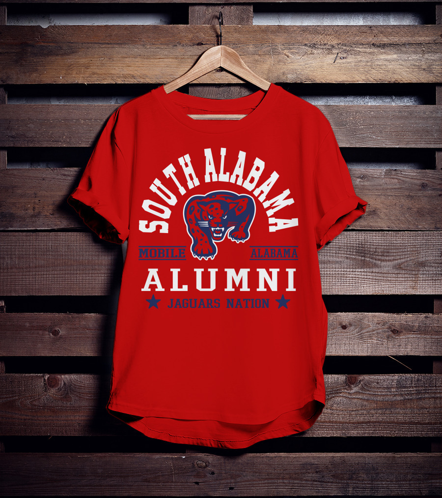 South Alabama Alumni Jaguars Nation Mobile Alabama T-Shirt