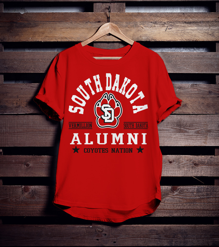 South Dakota Alumni Coyotes Nation Vermillion SD T-Shirt