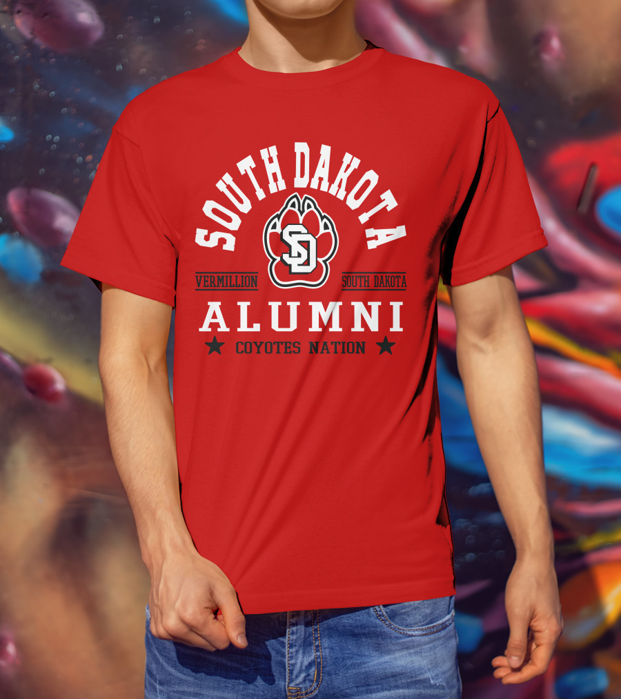 South Dakota Alumni Coyotes Nation Vermillion SD T-Shirt