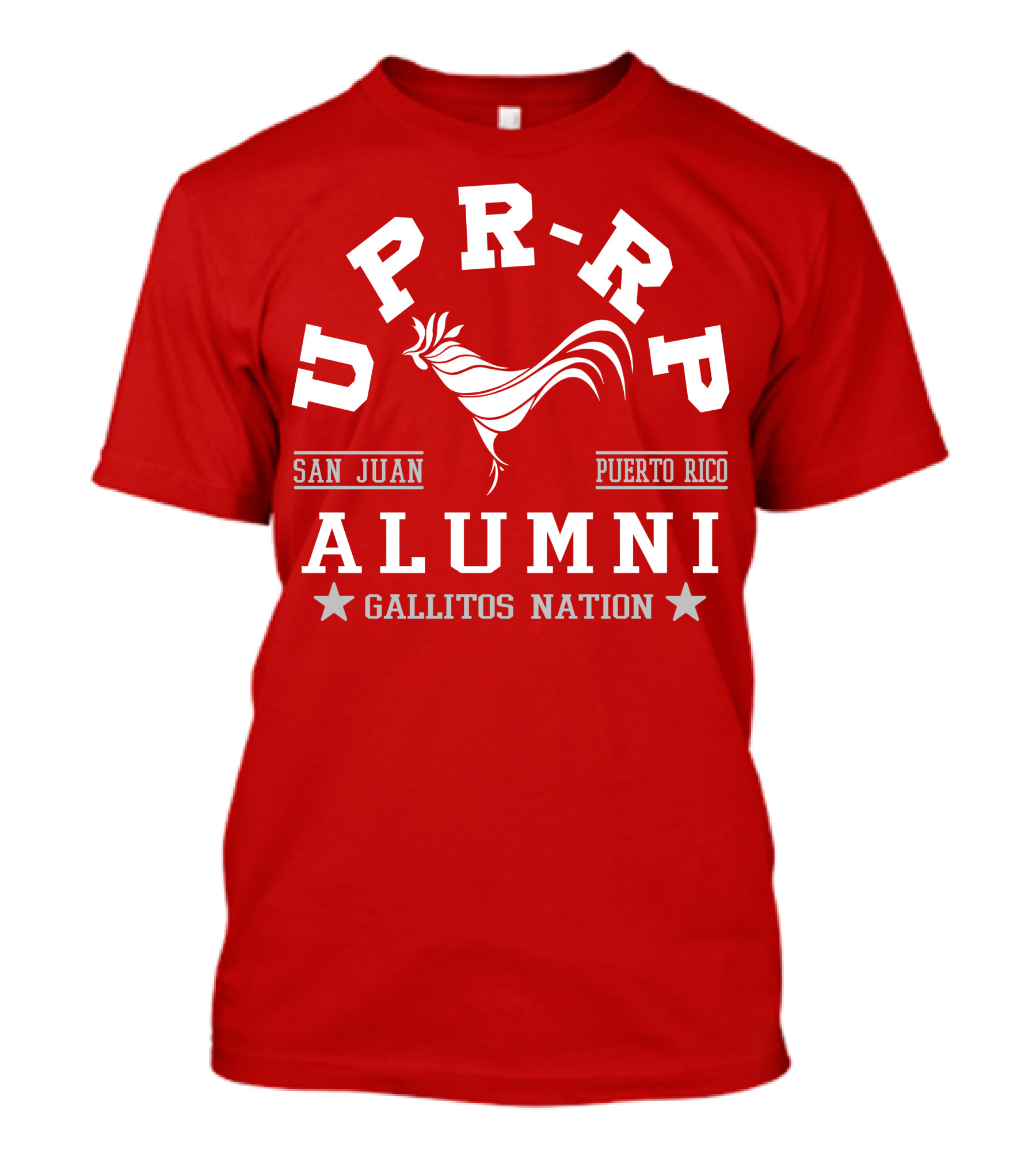UPR-RP San Juan Puerto Rico Alumni Gallitos Nation T-Shirt