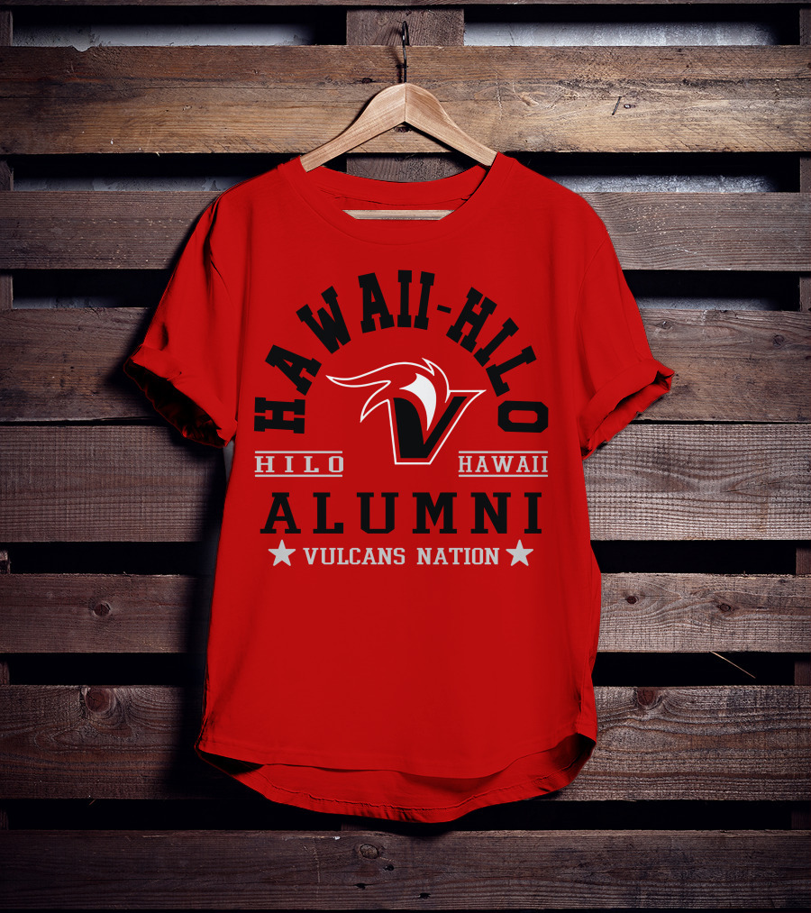 Hawaii-Hilo Vulcans Alumni Vulcans Nation Hilo Hawaii T-Shirt