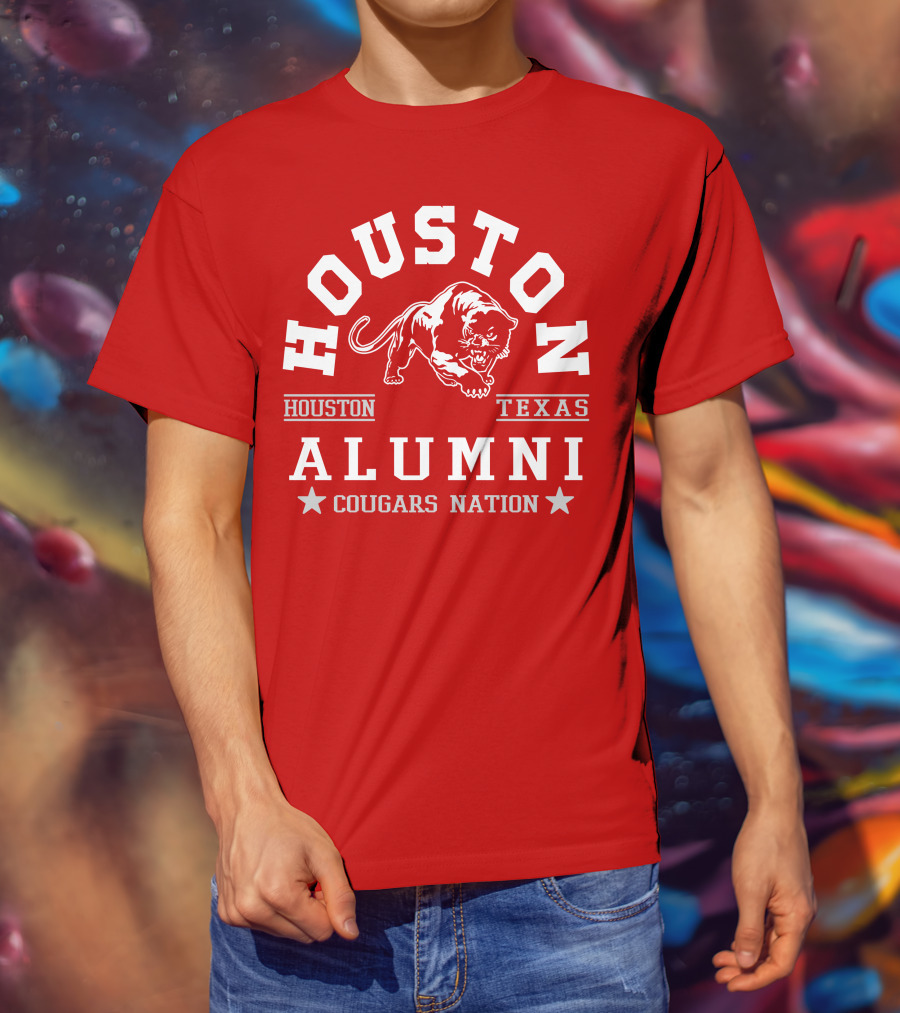 Houston Alumni Cougars Nation Texas T-Shirt