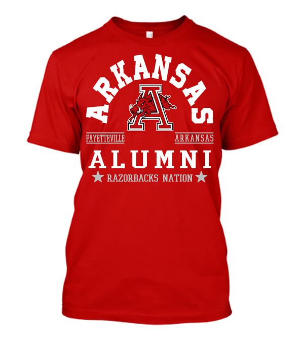 Arkansas Alumni Fayetteville Razorbacks Nation T-Shirt