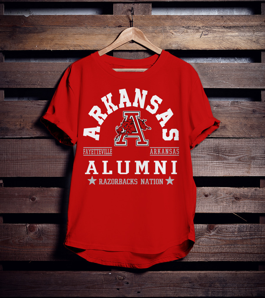 Arkansas Alumni Fayetteville Razorbacks Nation T-Shirt