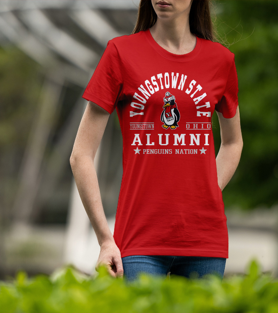 Youngstown State Ohio Alumni Penguins Nation T-Shirt