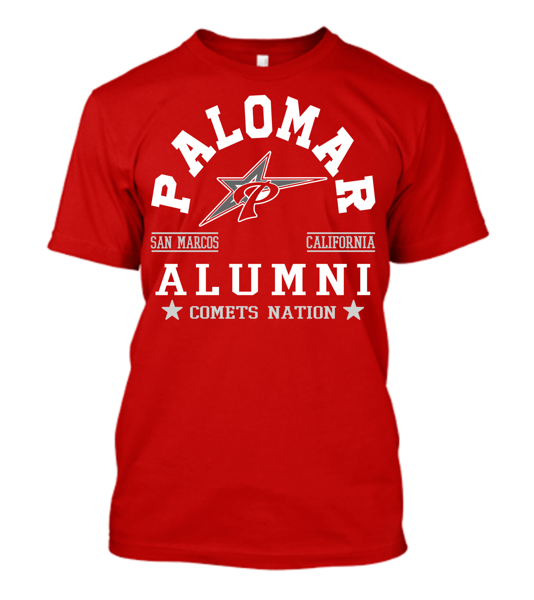 Palomar Alumni Comets Nation San Marcos California T-Shirt