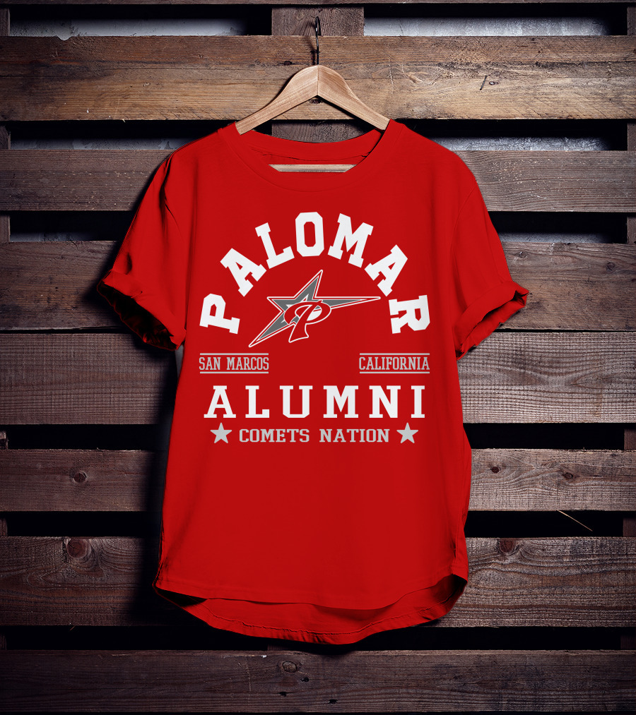 Palomar Alumni Comets Nation San Marcos California T-Shirt