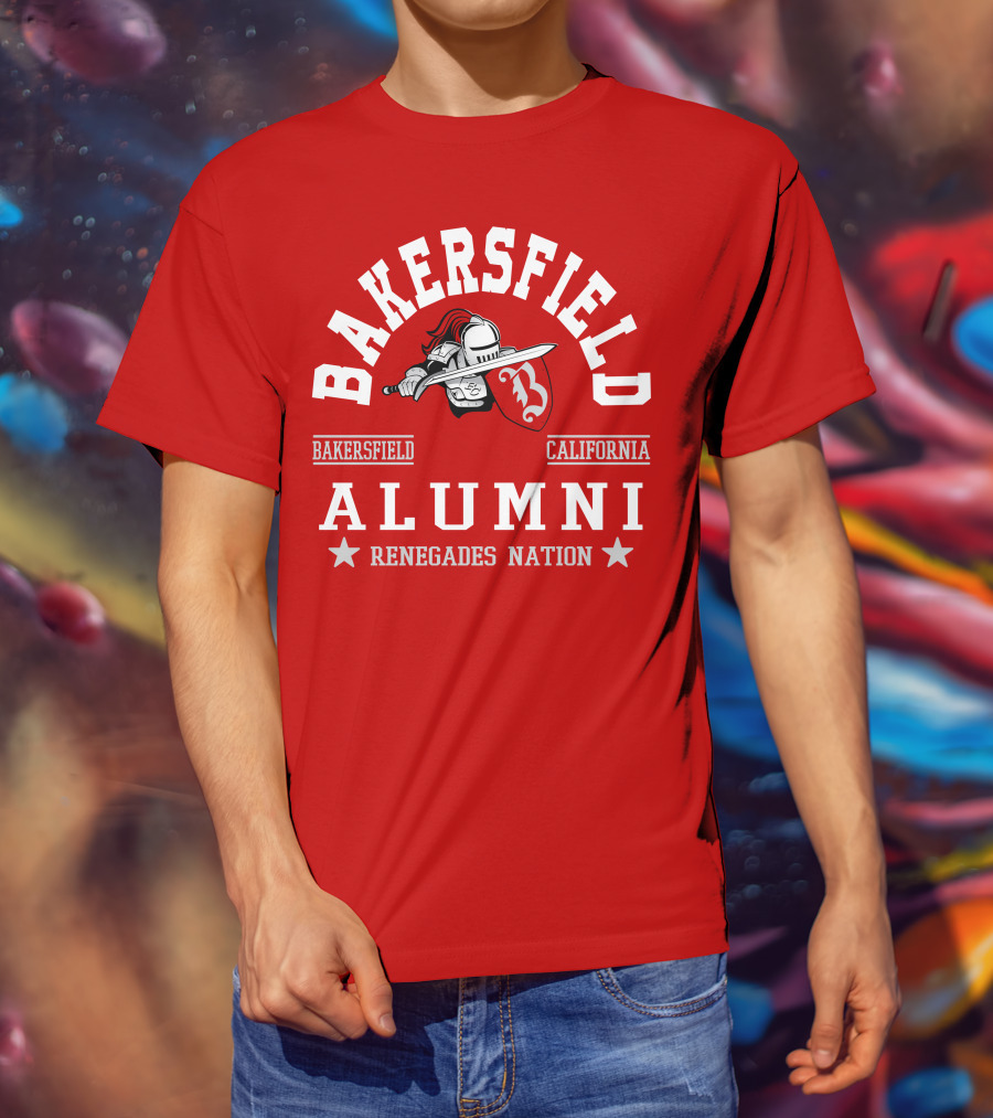 Bakersfield California Alumni Renegades Nation T-Shirt