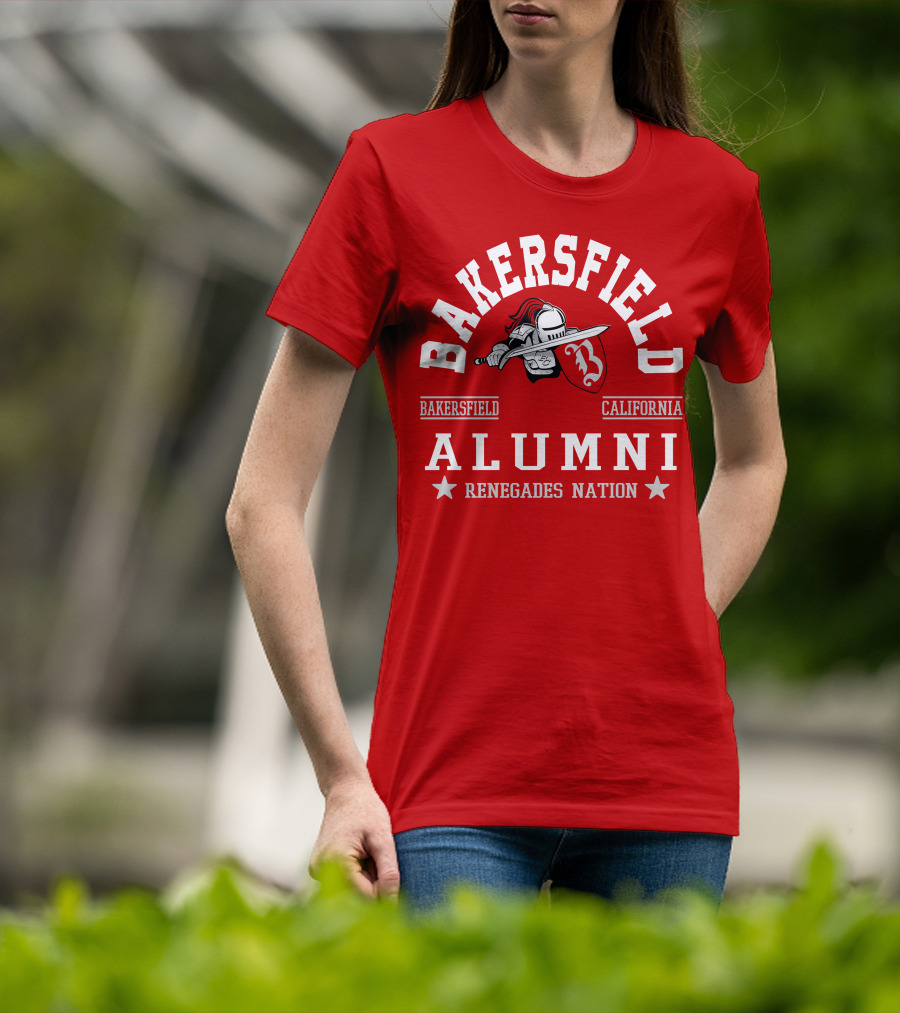 Bakersfield California Alumni Renegades Nation T-Shirt