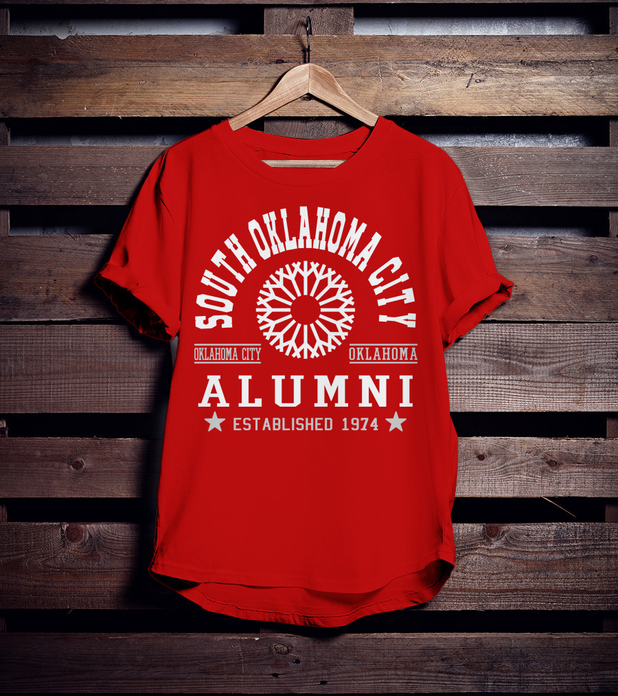 South Oklahoma City Alumni Established 1974 Oklahoma T-Shirt