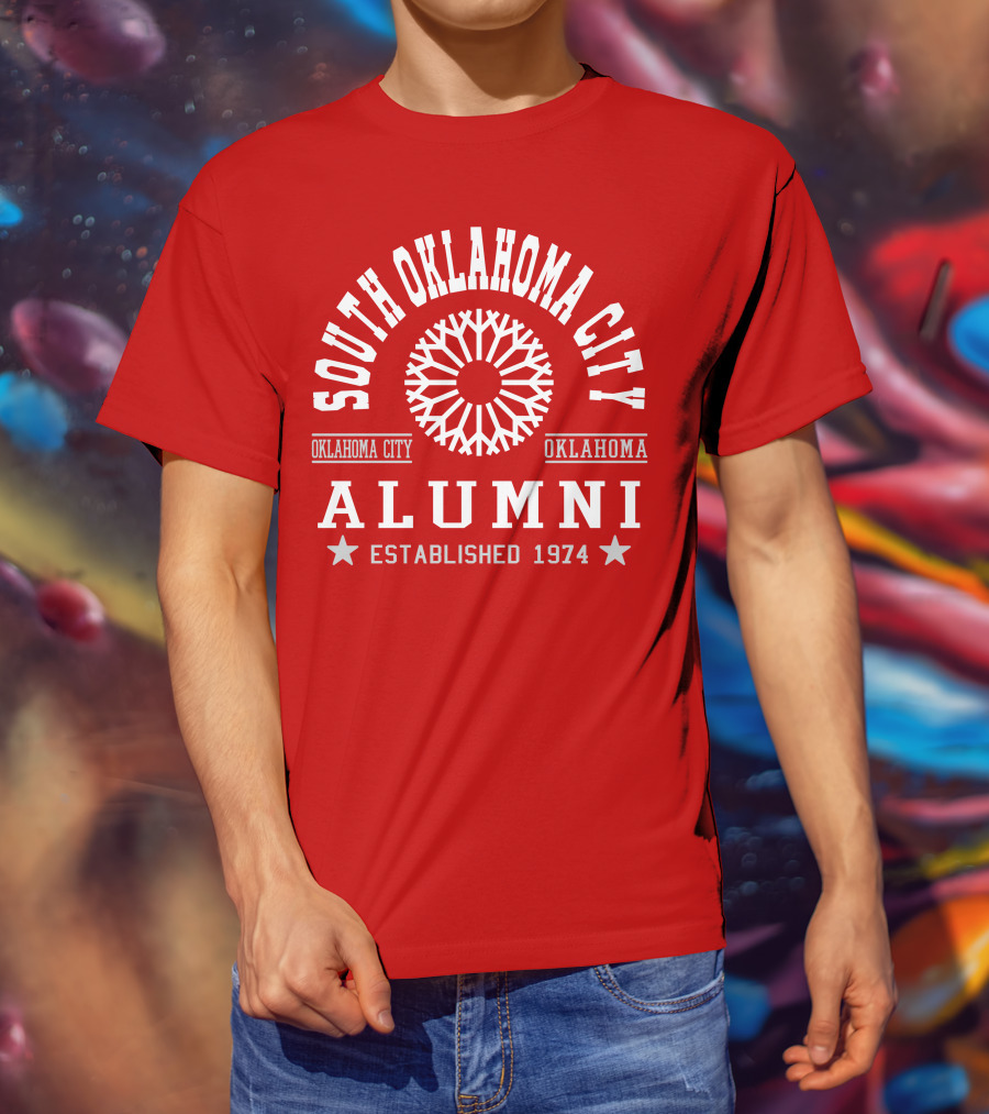 South Oklahoma City Alumni Established 1974 Oklahoma T-Shirt