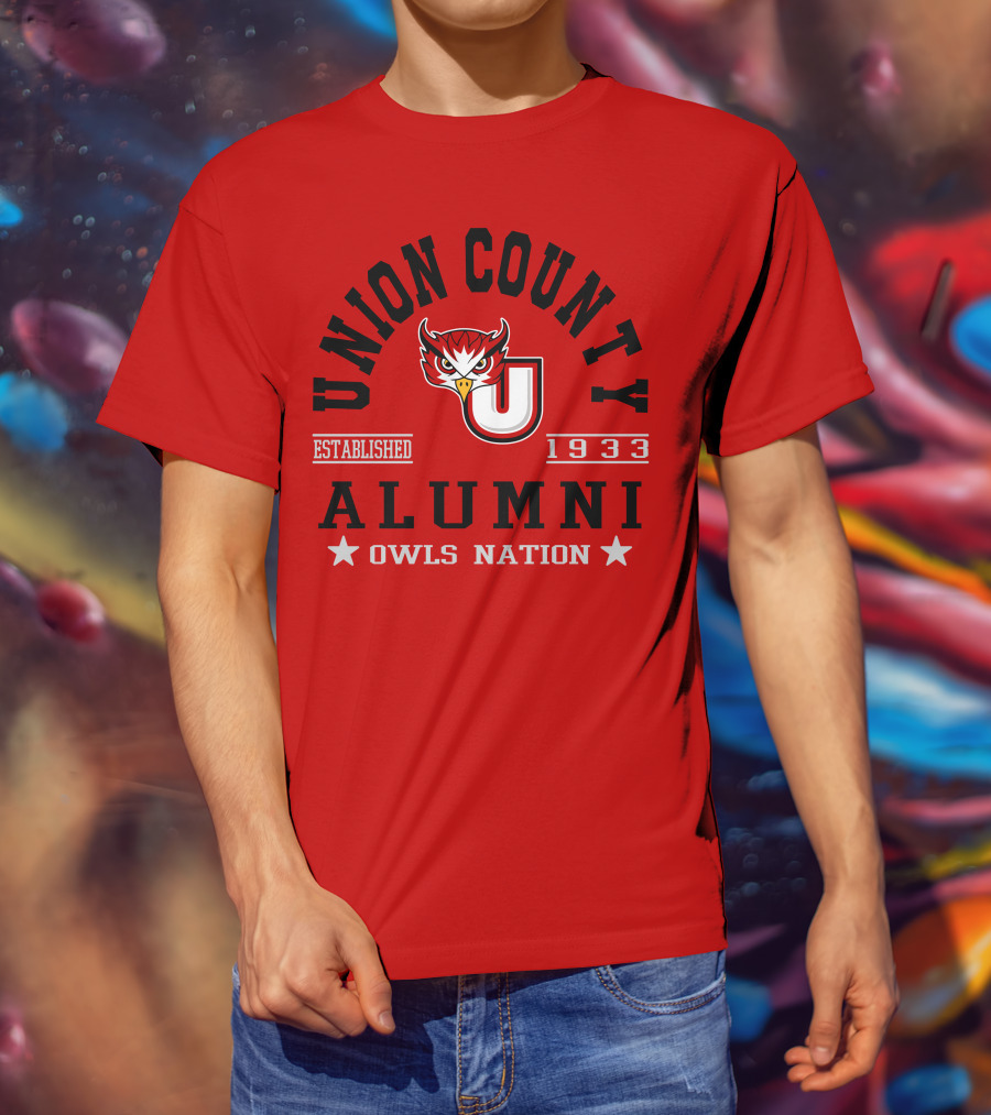 Union County Alumni Owls Nation Established 1933 T-Shirt