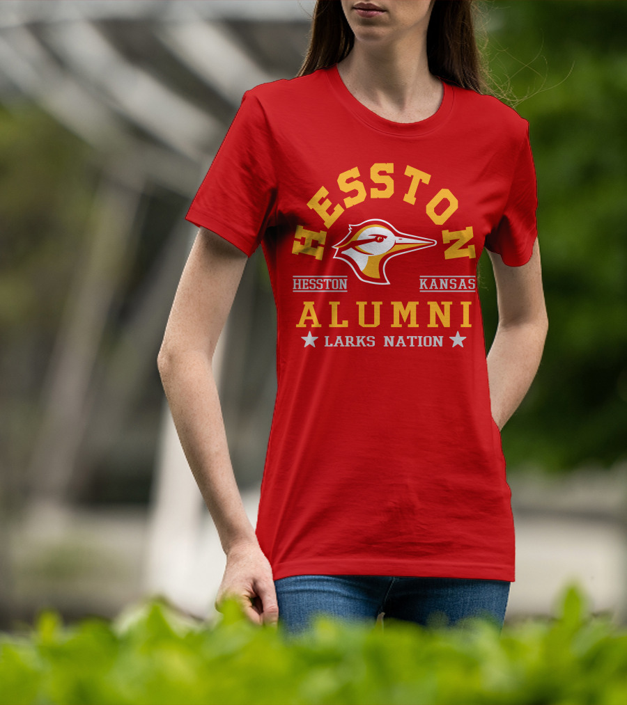 Hesston Kansas Alumni Larks Nation Hesston T-Shirt