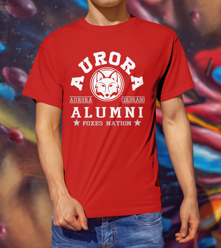 Aurora Colorado Alumni Foxes Nation T-Shirt