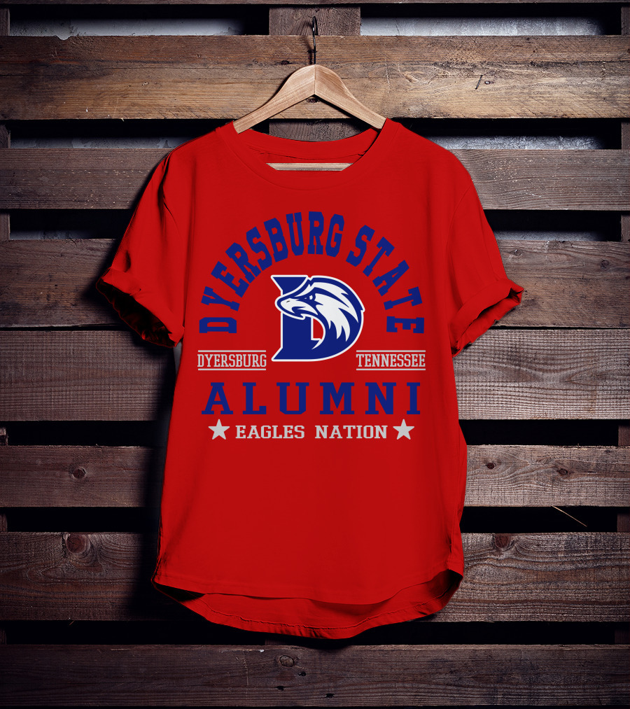 Dyersburg State Alumni Eagles Nation Tennessee T-Shirt