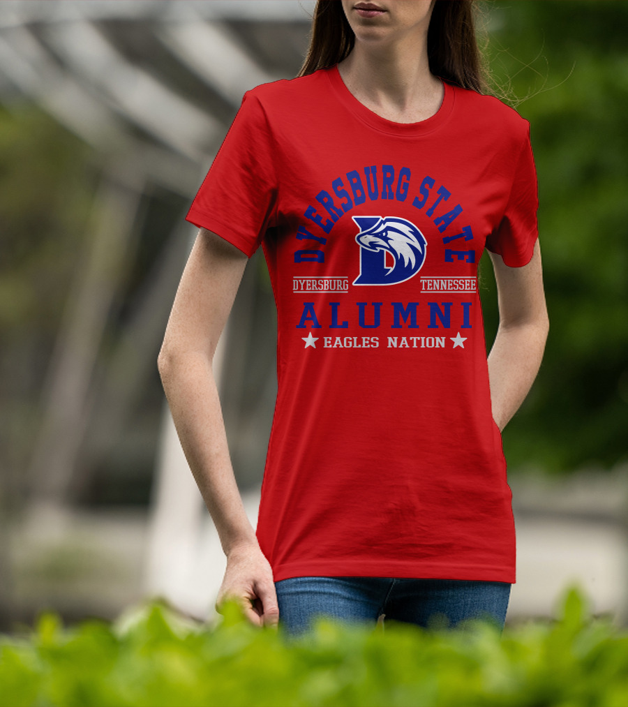 Dyersburg State Alumni Eagles Nation Tennessee T-Shirt