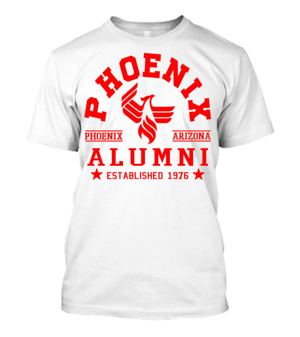 Phoenix Arizona Alumni Established 1976 T-Shirt
