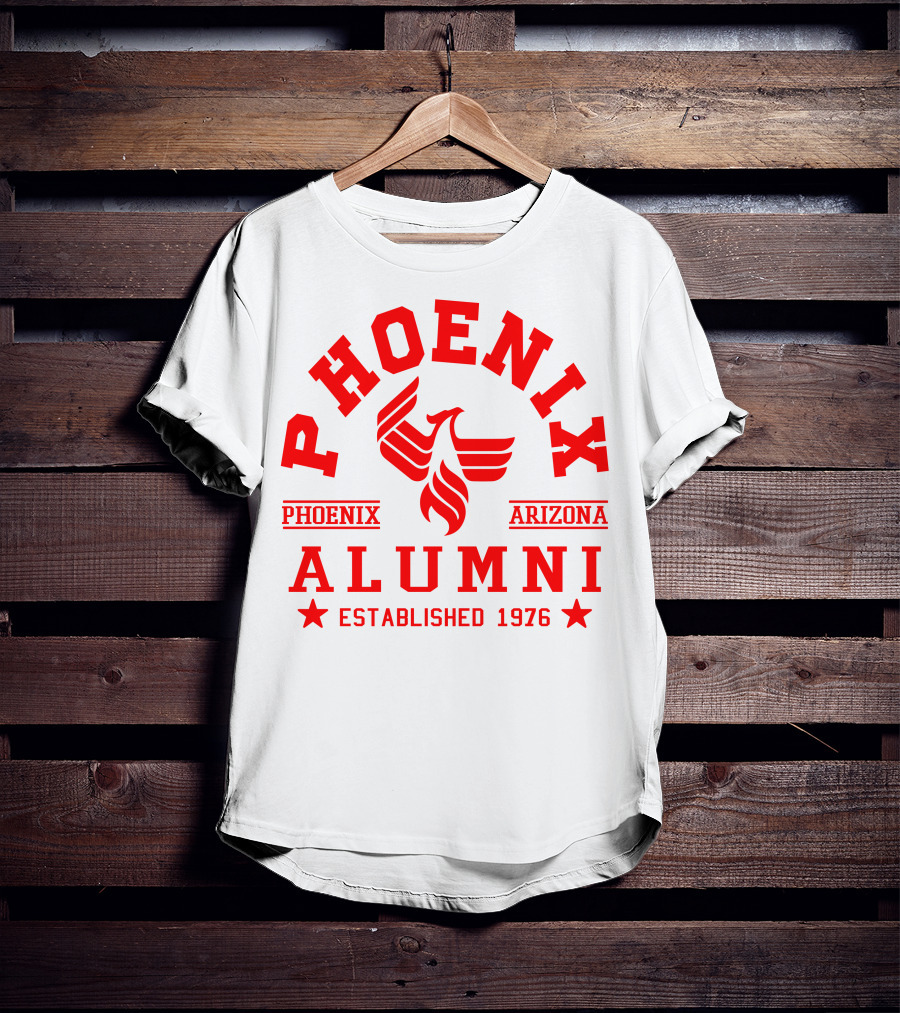 Phoenix Arizona Alumni Established 1976 T-Shirt