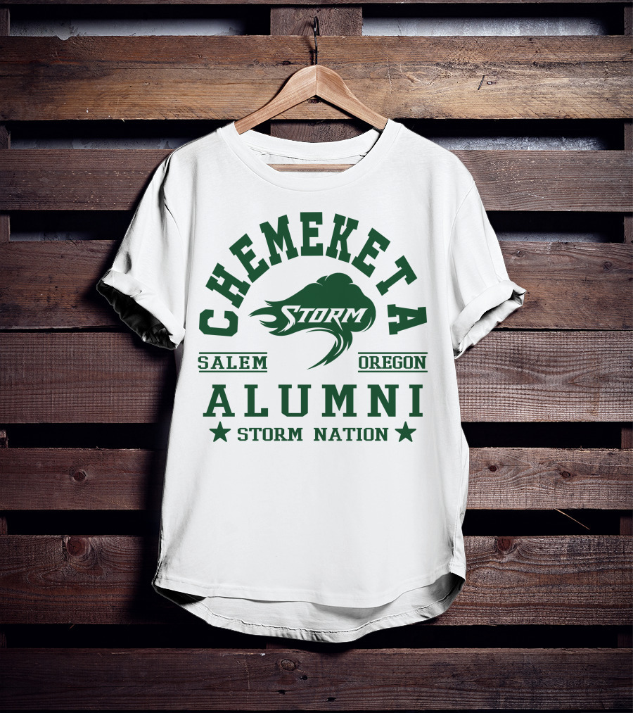 Chemeketa Storm Alumni Salem Oregon Storm Nation T-Shirt