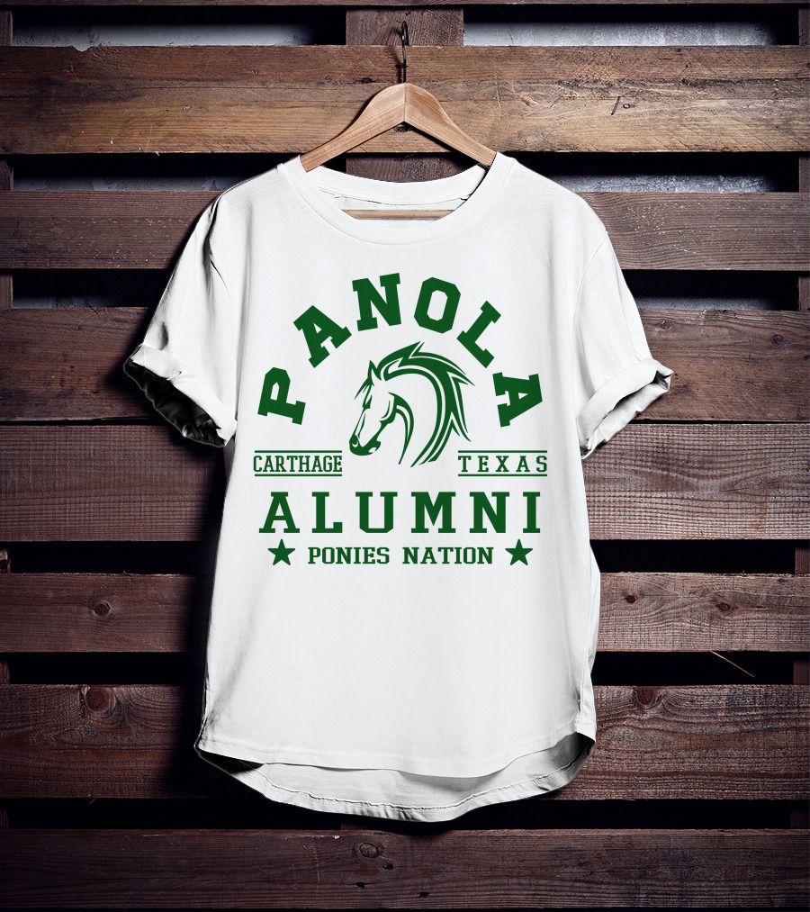 Panola Carthage Texas Alumni Ponies Nation T-Shirt
