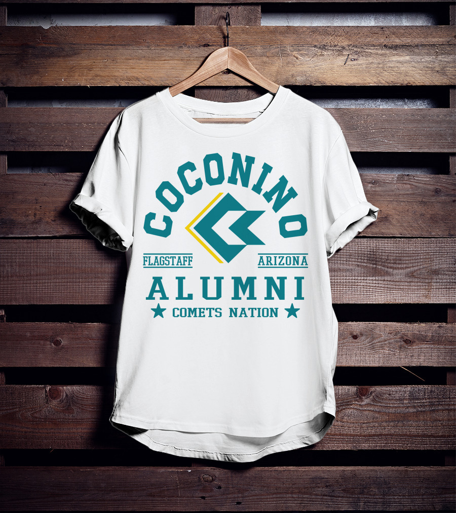 Coconino Alumni Flagstaff Arizona Comets Nation T-Shirt