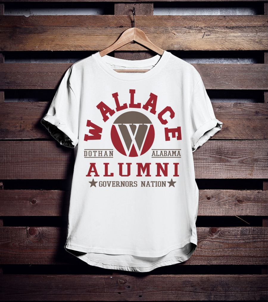 Wallace Dothan Alabama Alumni Governors Nation T-Shirt