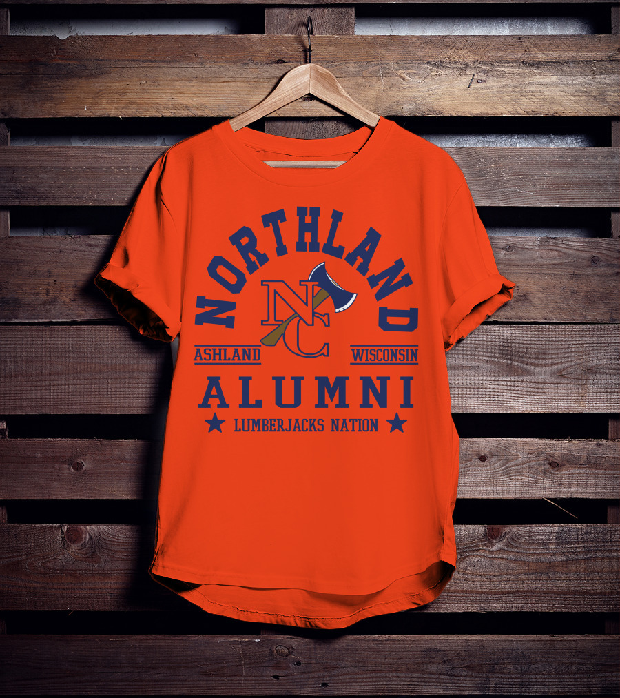 Northland College Alumni Lumberjacks Nation Ashland Wisconsin T-Shirt