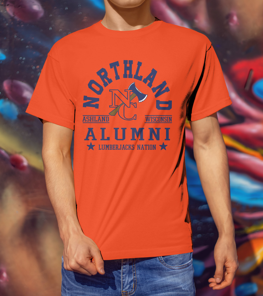 Northland College Alumni Lumberjacks Nation Ashland Wisconsin T-Shirt