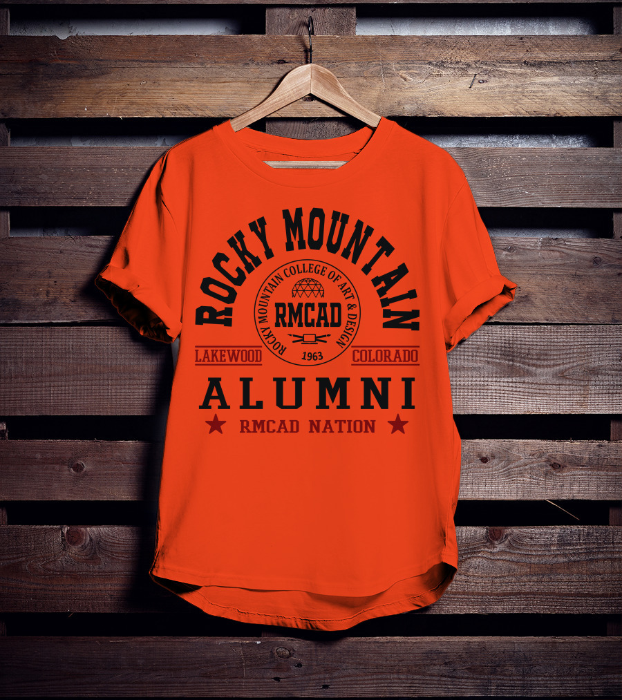 Rocky Mountain College Of Art And Design Alumni Lakewood Colorado RMCAD Nation T-Shirt