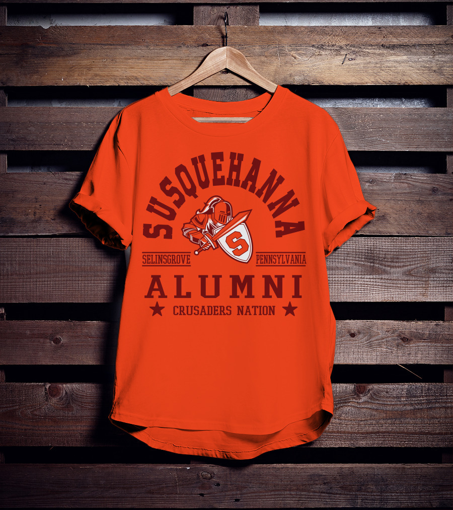 Susquehanna Alumni Crusaders Nation Selinsgrove Pennsylvania T-Shirt