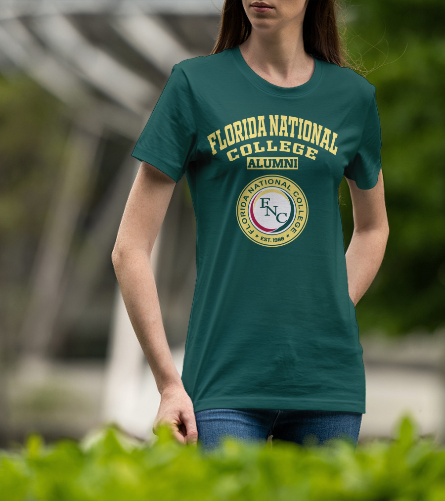 Florida National College Alumni FNC Est. 1988 T-Shirt