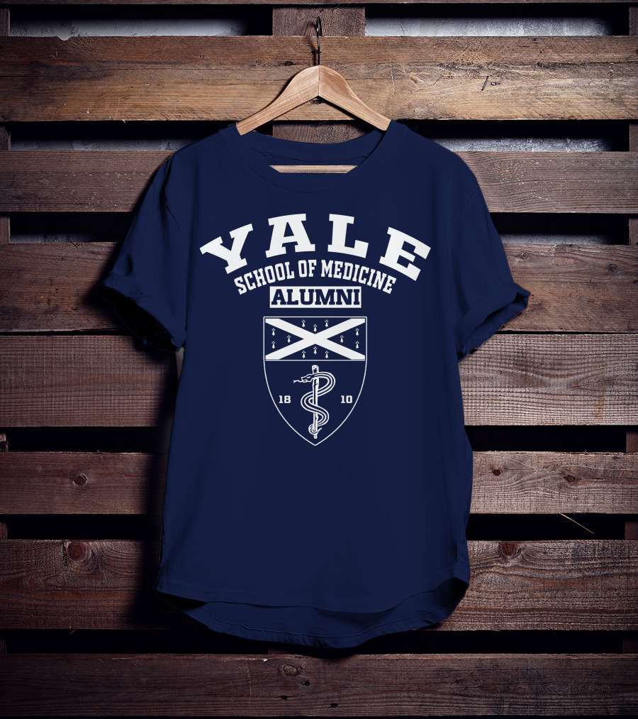 Yale School Of Medicine Alumni 1810 Emblem T-Shirt