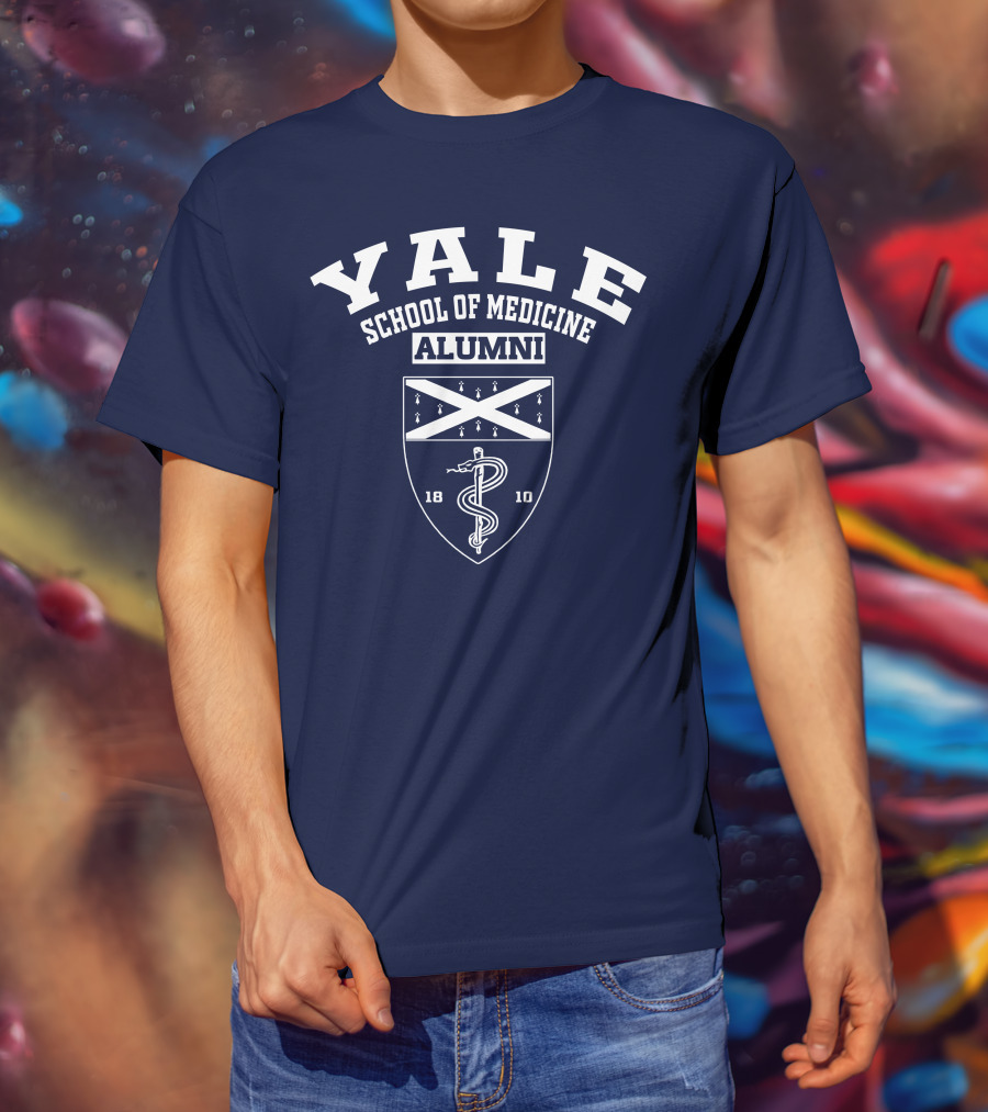 Yale School Of Medicine Alumni 1810 Emblem T-Shirt