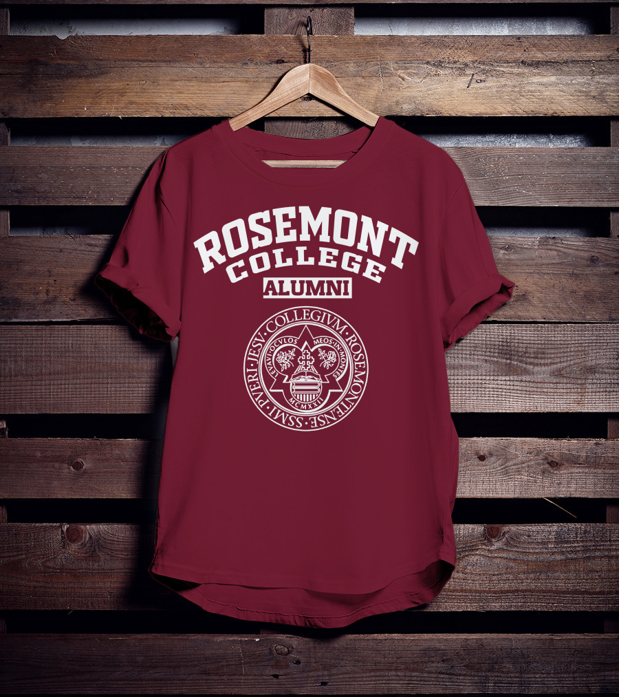 Rosemont College Alumni Emblem MCMXIV Seal T-Shirt