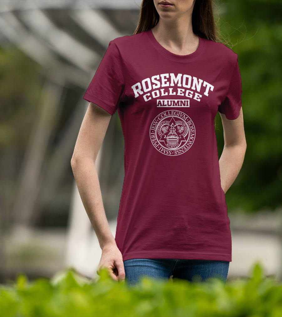 Rosemont College Alumni Emblem MCMXIV Seal T-Shirt